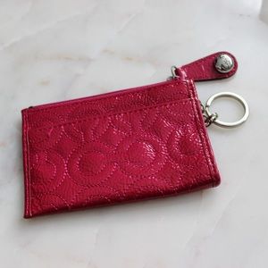 Coach Key Pouch - pink